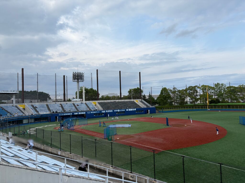 横須賀スタジアムの座席