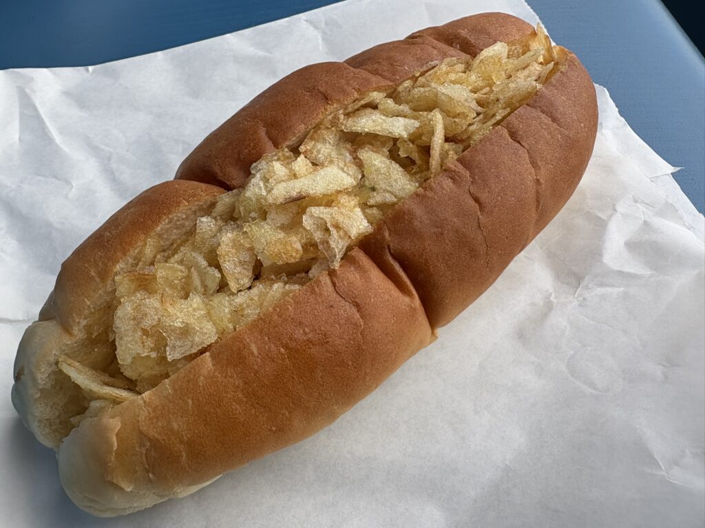 横須賀スタジアムのポテトチップスパン