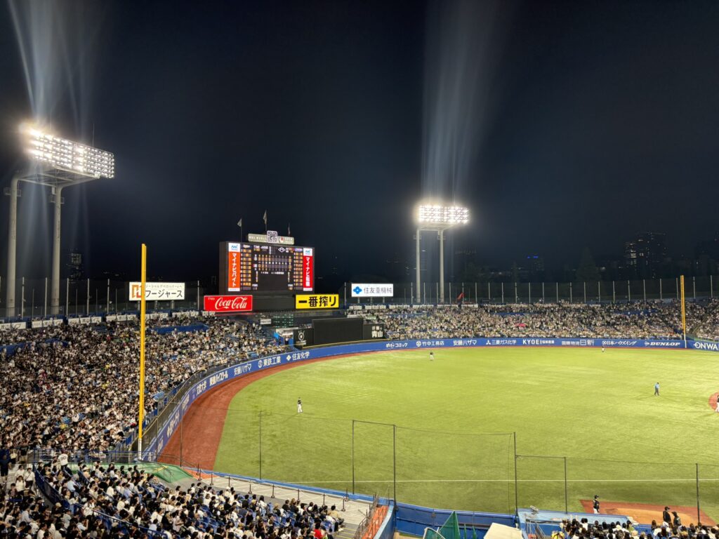 神宮球場ナイター