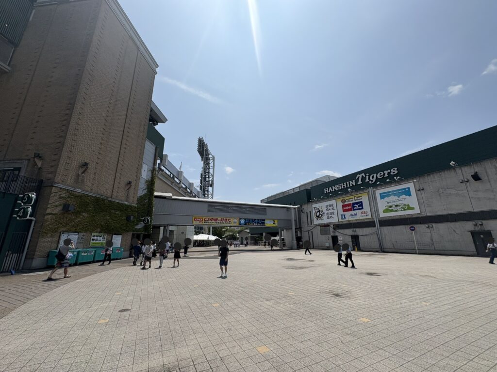 甲子園外周の様子