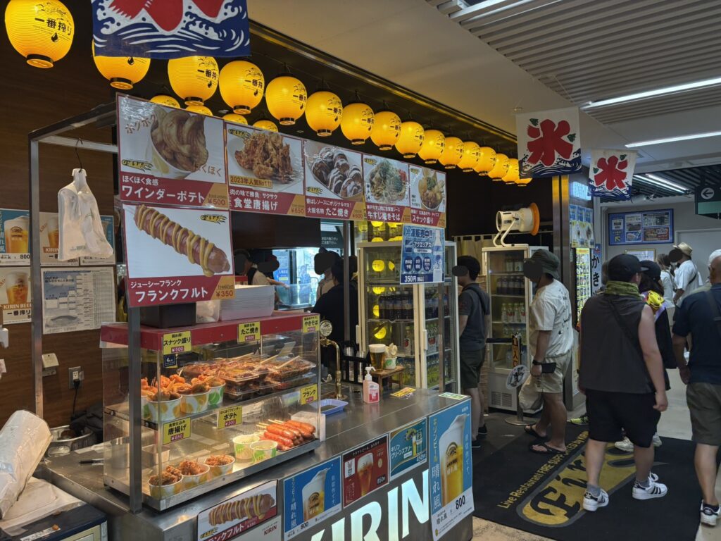 甲子園の売店