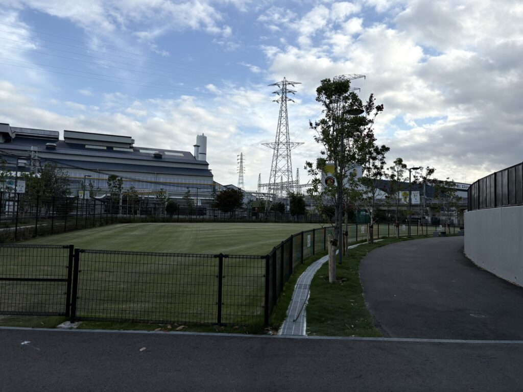 タイガース練習場