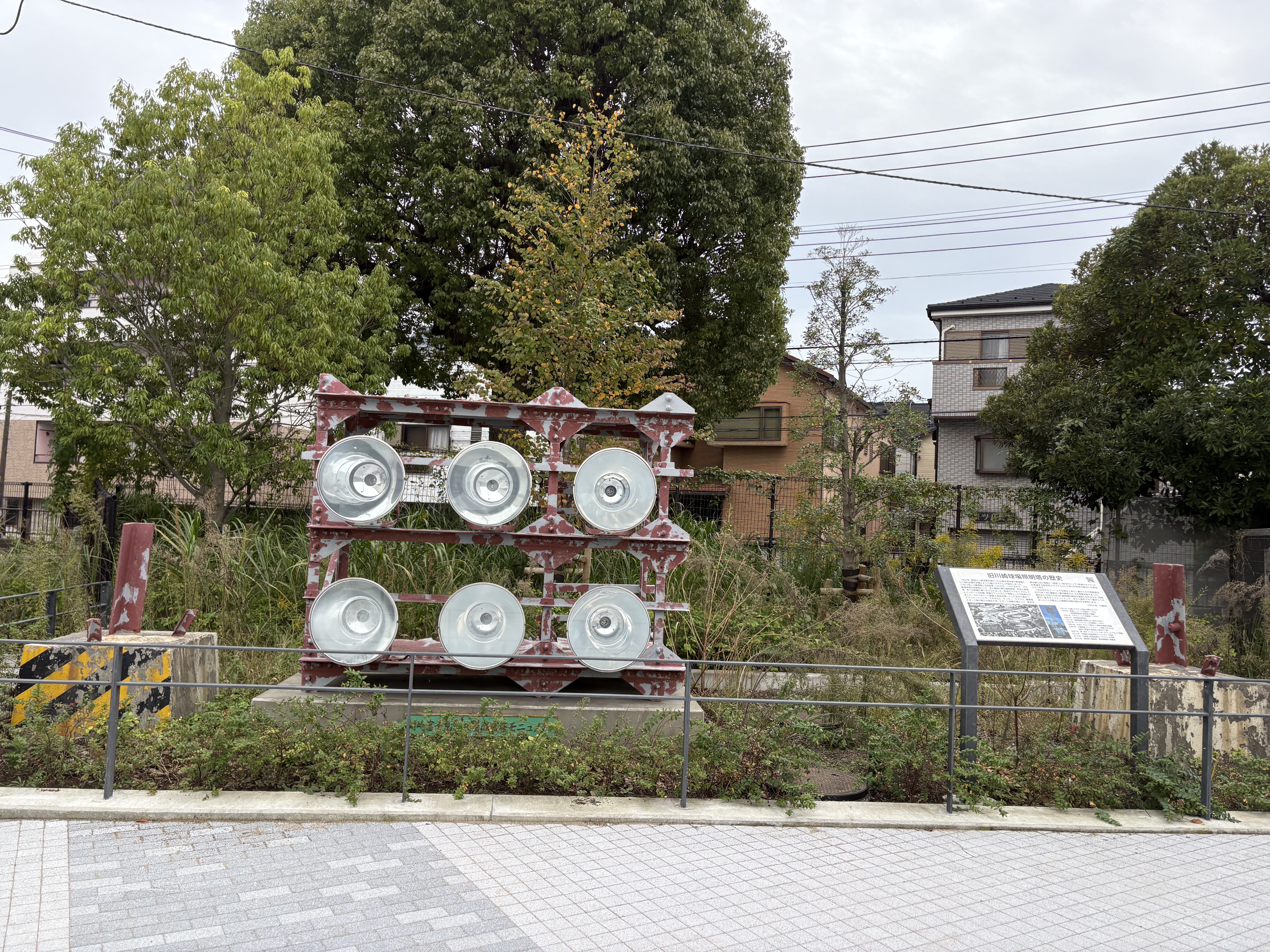 川崎球場の照明