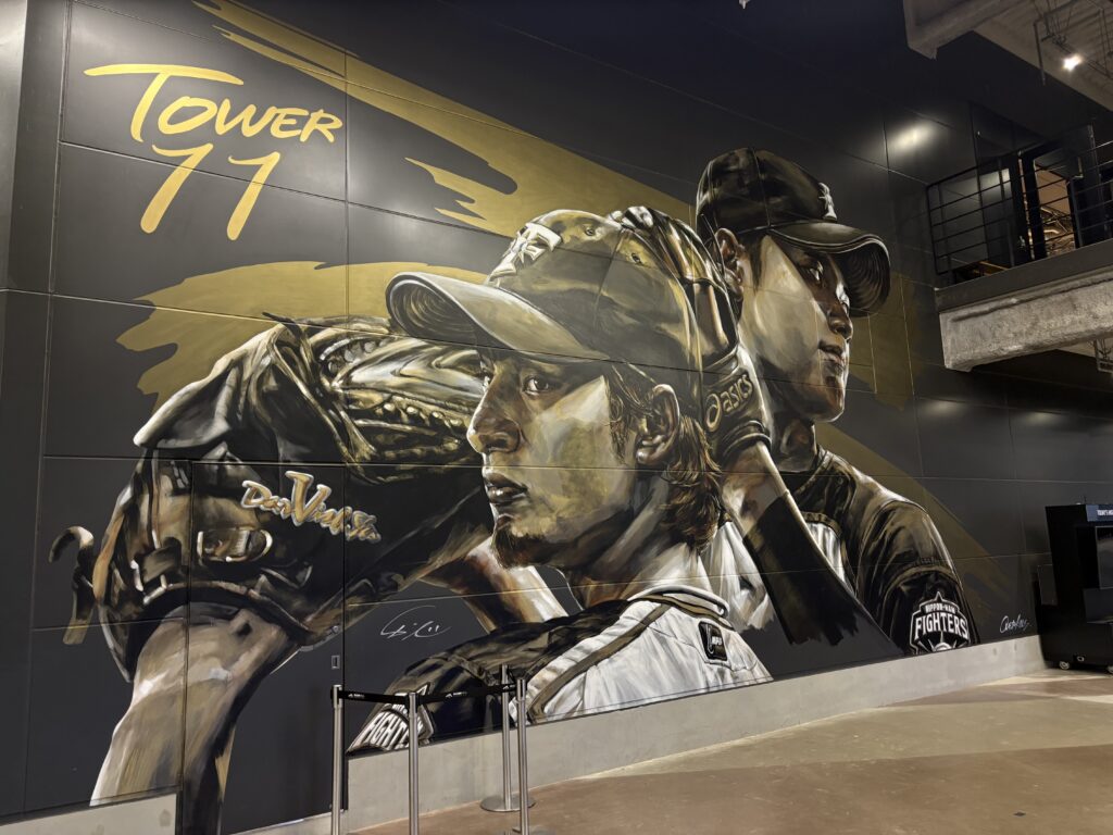 大谷ダルビッシュ壁画