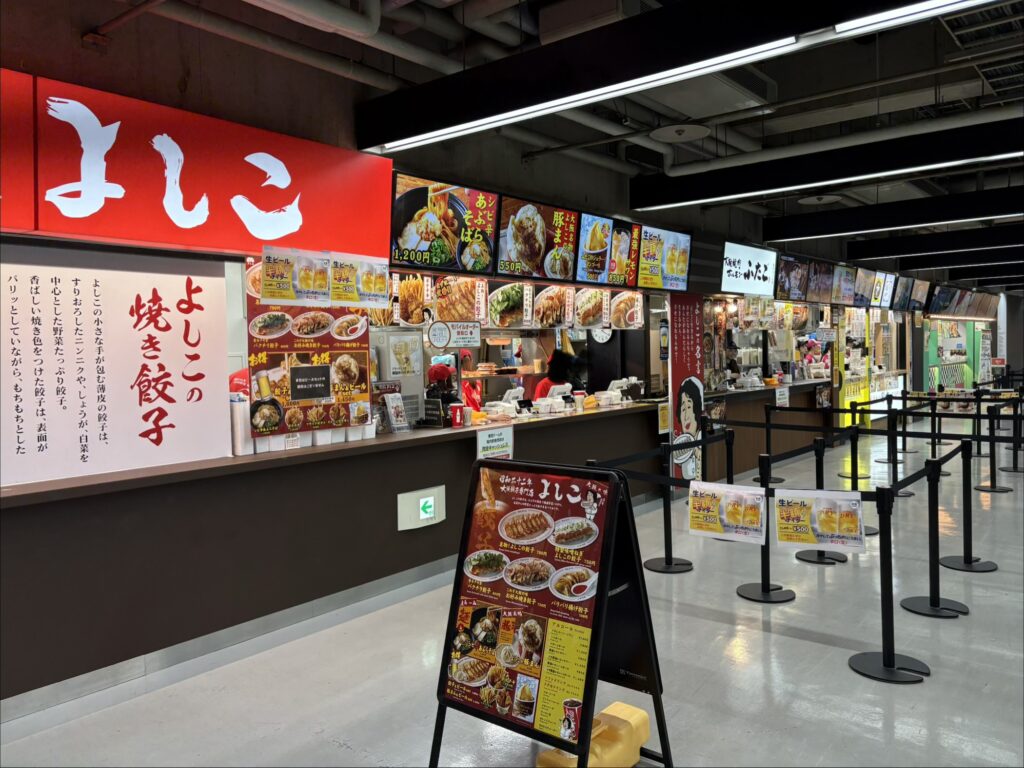 東京ドームのコンコース