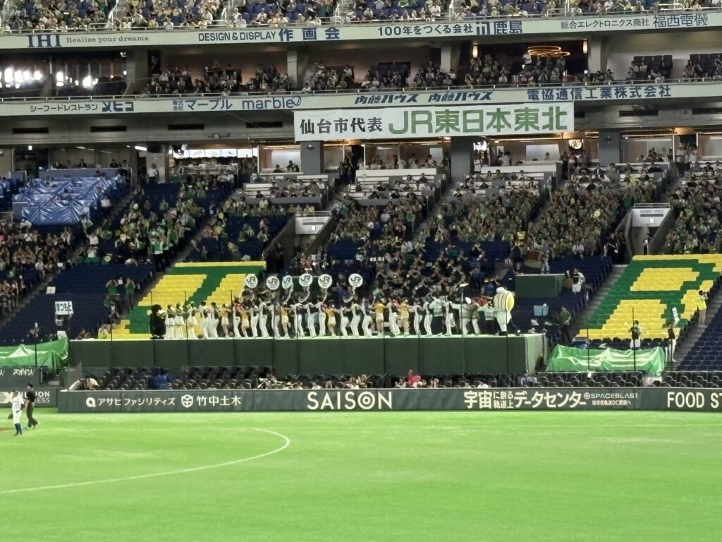 JR東北応援席
