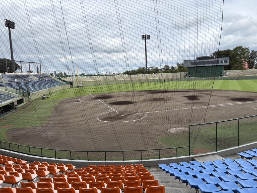エイジェックスタジアムのグラウンド