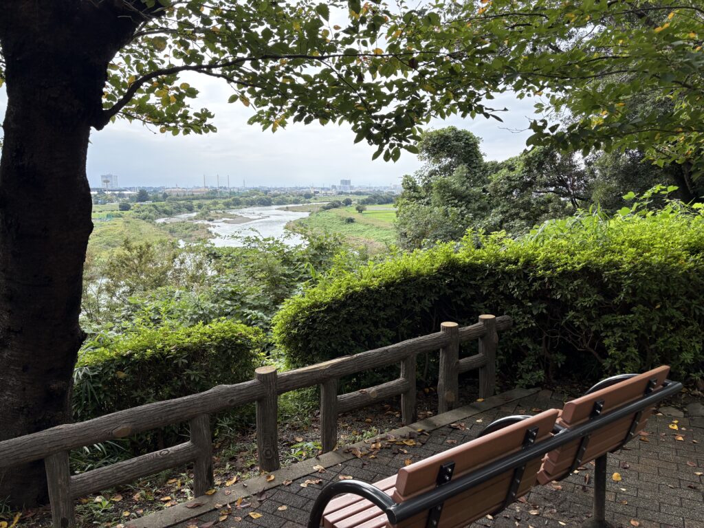 多摩川台公園からの景色