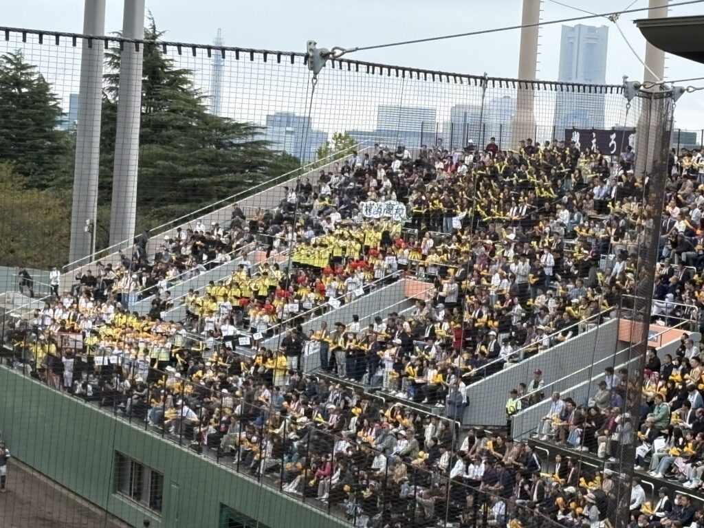 保土ヶ谷球場の応援団